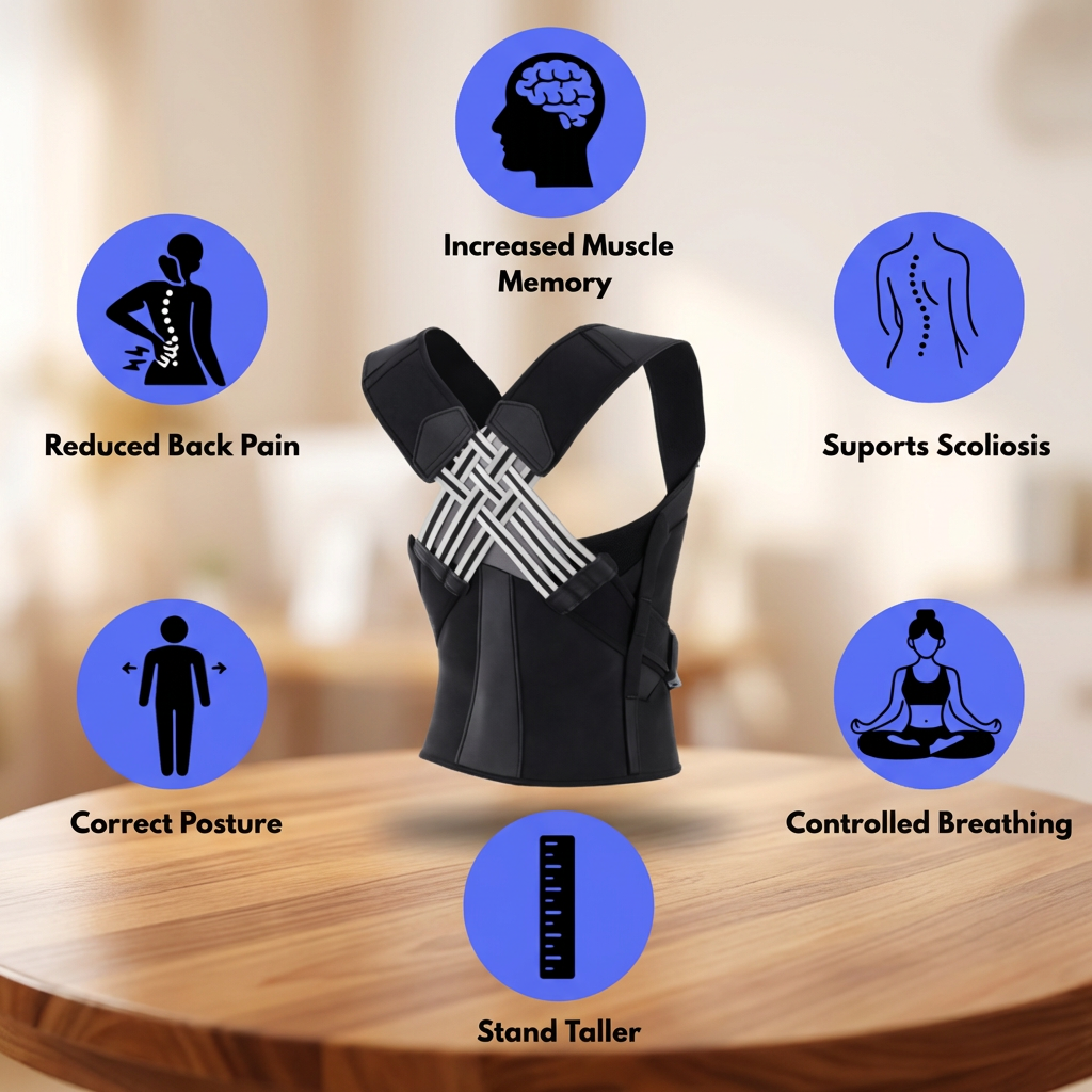 BackBloom Posture Corrector